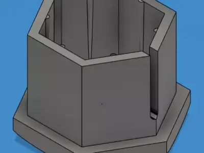 Tapa para bulon de rueda Peugeot 3D print model