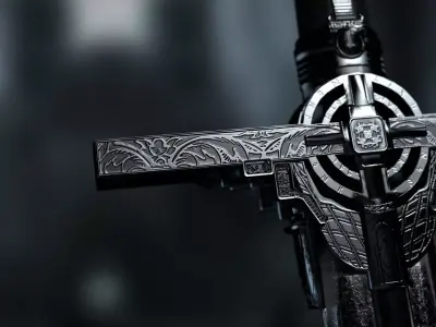 Ancient Sword Low-poly 3D model buy