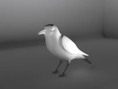 Myna Bird 3D model