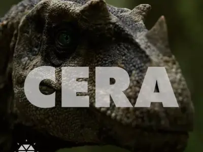 Ceratosaurus - Rigged Dinosaur -Studio Master Collection 3D model