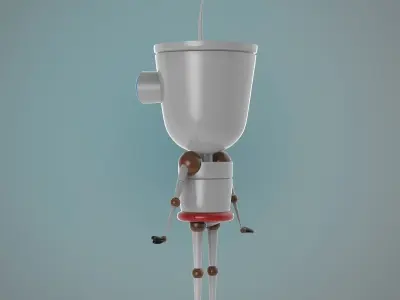 Robot 3D model shop