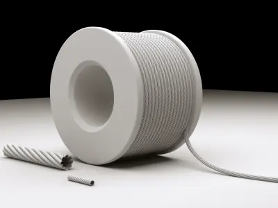 rope subdivision model 3D model