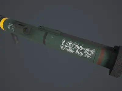 Instalaza C90-CR-RB M3 Low-poly 3D model