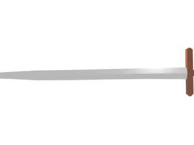LOW-POLY Sword Free 3D model