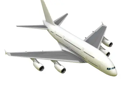 A380 Airplane 3D model purchase