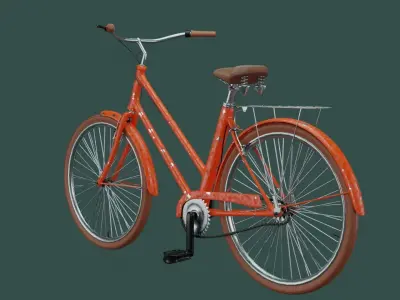 City bicycle  3D model