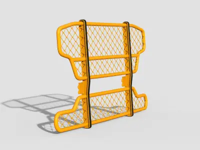 Daf Bullbar 3D model