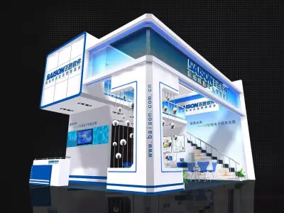 Exhibition - Area -6X9-3DMAX2009-045 3D model
