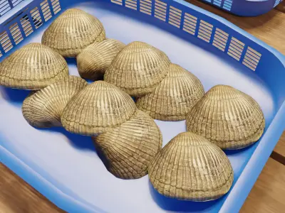 Seafood Market 3D model