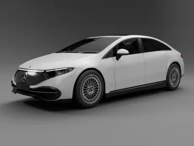 Mercedes Benz Eqs Free 3D model