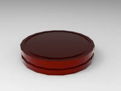 podium shine 3d model 3D model