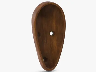  African Mask 3 Wood 