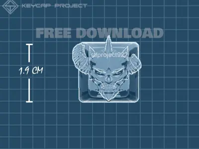 Mephisto Keycap Free 3D print model
