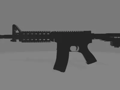 Colt M4A1 Free 3D model