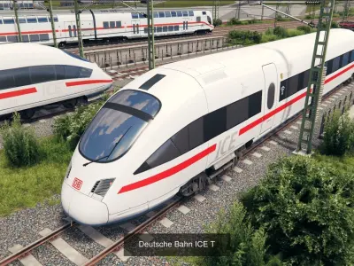 German Trains Collection 3D Model Pack