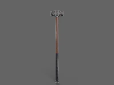 PBR Sledge Hammer V2e Low-poly 3D model