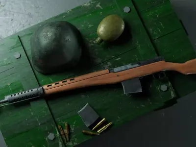 SVT - 40 Free 3D model