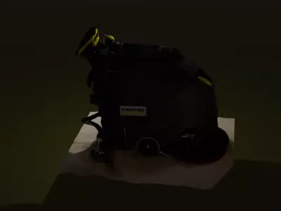 Kaercher BD 50 60 cleaning machine 3D model