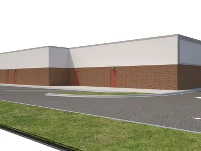 Retail-174 Retail Store 3D model