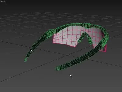 Oakley Industrial M Frame 3 PPE Clear Lenses Safety eyewear  3D model