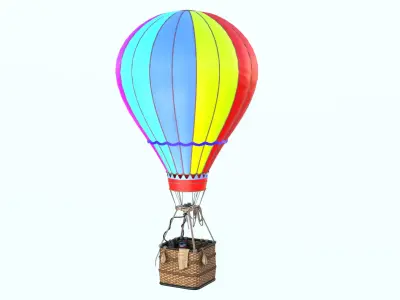 Air Balloon 3D model get