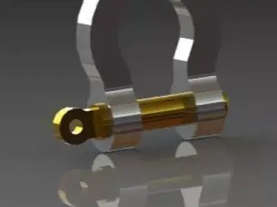 Eye Bolt 3 3D model