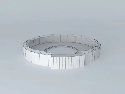 Bullring Badajoz Free 3D model
