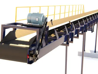 conveyor 3D Model 3D model