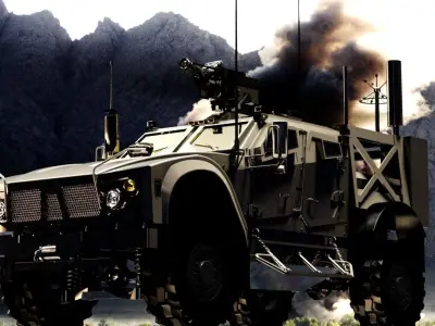 MATV Military Transport 3D model