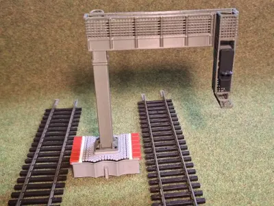 Deutsche Bahn Single Signal Bridge Mod1 1-87 FDM color 3D print model