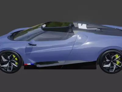 Bugatti Mistral 3D model