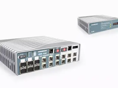 Klas Voyager ESR 2-0 Low-poly 3D model