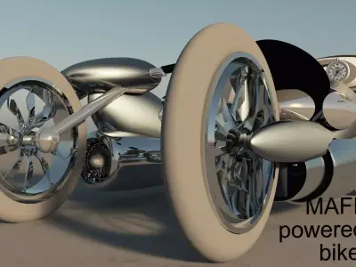 MAFIE Powered Jet Bike Free 3D model