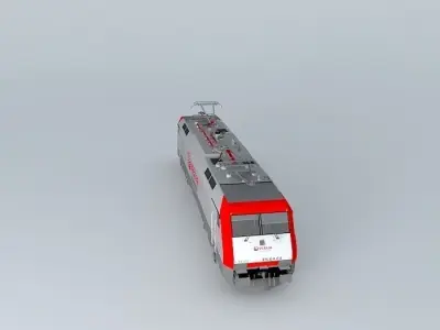 Siemens - ES 64 F4 / Series 189 / Veolia Livery Free 3D model