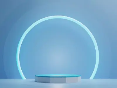 3D background for product 3D model