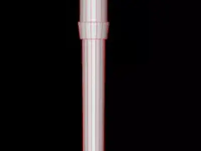 Hammer Weapon  big Free low-poly 3D model