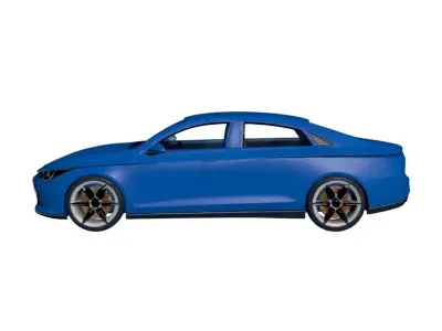 Mercedes CLA 2026 Sleek Compact Luxury Sedan 3D model
