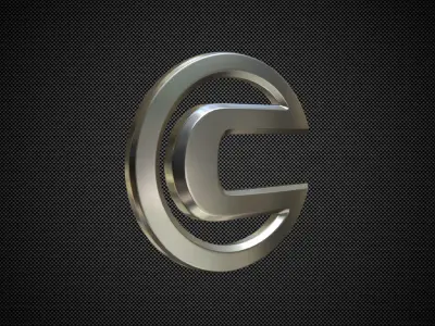 campagna logo 3D model