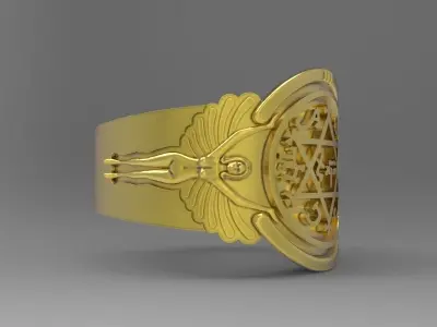 Ring of Solomon 3D print model
