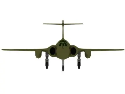 AIRCRAFT BUCCANE 3D model purchase
