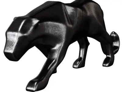 leopard 3D model buy
