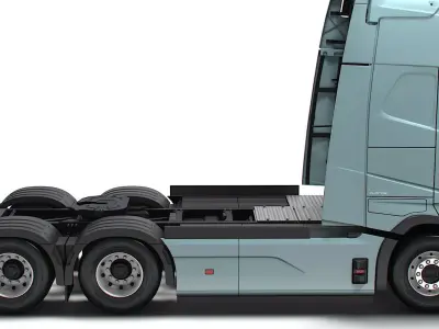 Volvo FH Aero Electric 6x2 Tractor 2026 3D model