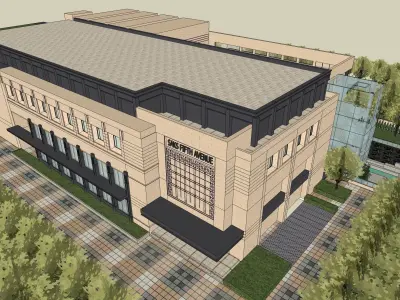 Sketchup Building W5 3D model