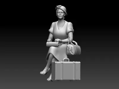 PASSENGER 3D print model 2