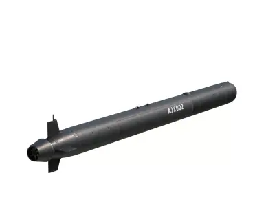 PLAN AJX002 AJX-002 Unmanned Underwater Vehicle UUV 3D model