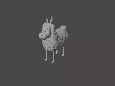 sheep Low-poly 3D model purchase