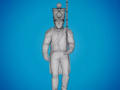 Soldier Napoleonnic  3D model
