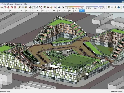 Sketchup Complex B1 3D model