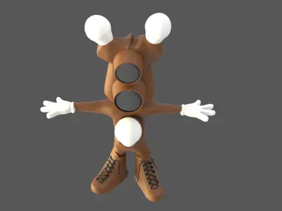  Cartoon Bulb Holder v3 