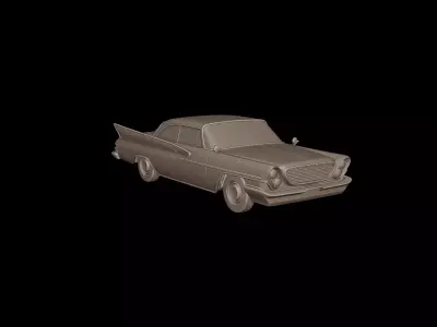newport hardtop sedan 2 door 1961 3D print model